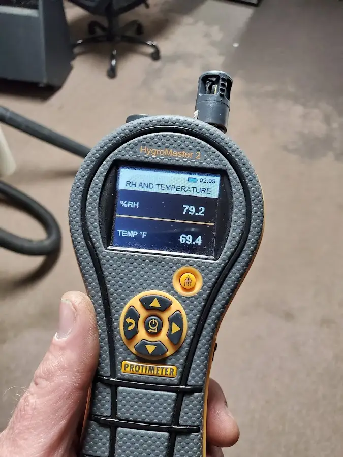 Moisture meter humidity assessment for Mold Remediation & Removal in Oak Hills